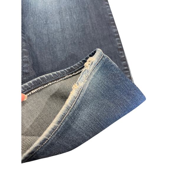 7 For All Mankind Austyn Straight Crop Jeans Women Size 36 Mid-Rise 28.5"Inseam - Picture 7 of 11